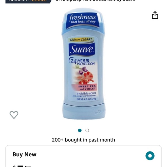 Tom’s of Maine and Sauve women’s deodorant sticks - Picture 2 of 2